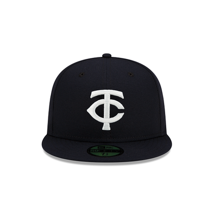 CUSTOM ONE OF ONE FITTED HAT (PATCHES) - Minnesota Twins
