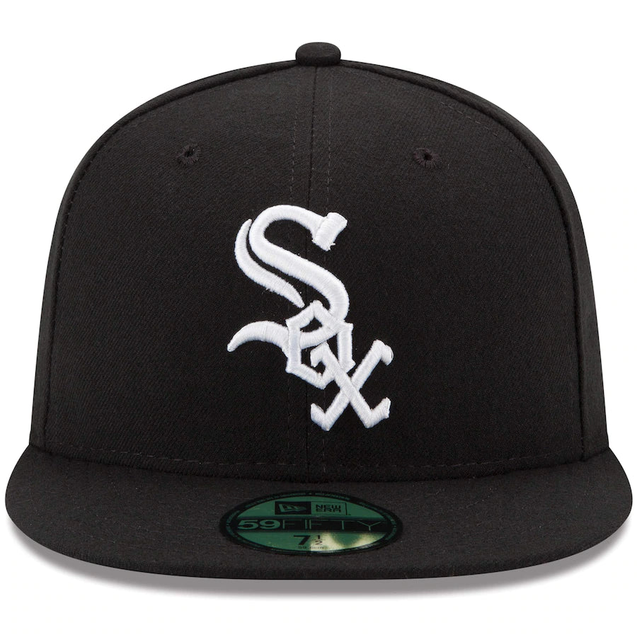 CUSTOM ONE OF ONE FITTED HAT (PATCHES) - Chicago White Sox